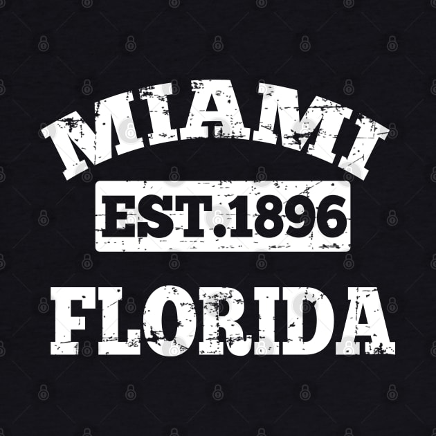 Miami Established T Shirt for Gift for Men, Women,Kids by HopeandHobby